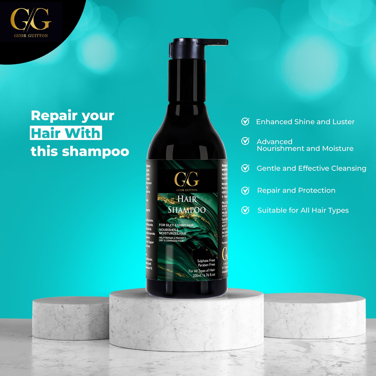 Guor Guitton’s Hair Shampoo